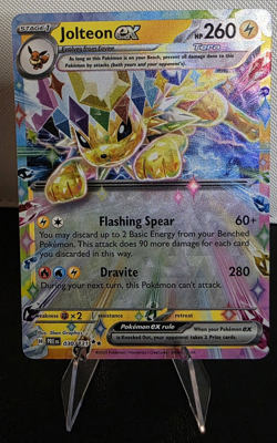 Pokemon TCG Jolteon ex 030/131 SV Prismatic Evolutions Holo English - Image 1