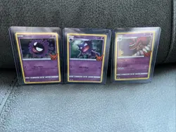 Pokemon TCG Trick Or Trade Gengar Haunter Ghastly BOOster Bundle 2022 Lot Of 3 - Image 1
