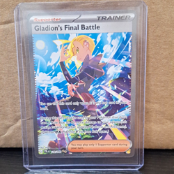 Pokemon TCG PBL Gladion's Final Battle 118/084 SIR Trainer PSA 10 Contender - Image 1