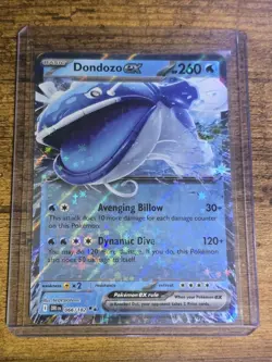 Pokemon TCG Dondozo EX 66/182 Destined Rivals Holo Double Rare Near Mint/NM - Image 1