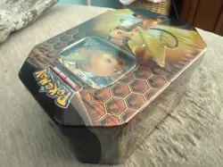 Pokemon TCG Hidden Fates Tin (4 Packs) + Raichu GX Promo NEW Sealed 820650804816 - Image 4