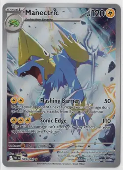 Manectric - 089/084 - Illustration Rare IR - Pitch Black PBL - Pokemon NM/M - Image 1