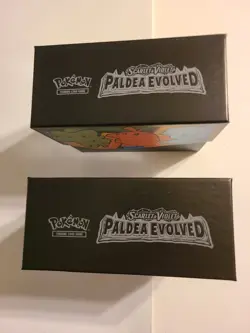 Pokemon TCG Paldea Evolved ETB Elite Trainer Box Opened Lot of (2) See Desc. - Image 4