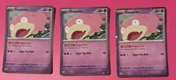 Pokemon TCG Slowpoke - 086 (Comos Holo) 086 Me: Mega Evolution Promo Holo X 3 - Image 1