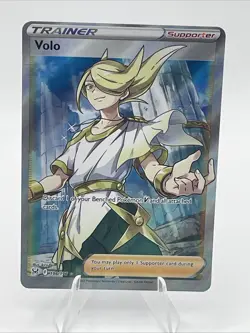 Pokemon - Volo (Full Art) - 196/196 - Lost Origin - Holo - Ultra Rare - Image 1