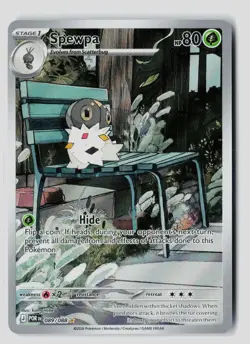 Spewpa 089/088 Holo Illustration Rare Perfect Order Pokemon NM - Image 1