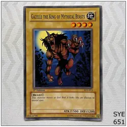 Gazelle the King of Mythical Beasts - SYE-013 - Common 1st Edition Yugioh - Image 1