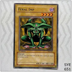 Feral Imp - SYE-003 - Common 1st Edition Yugioh - Image 1