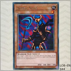 Armed Ninja - LOB-EN106 - Rare Unlimited Yugioh - Image 1