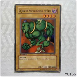 La Jinn the Mystical Genie of the Lamp - SKE-009 - Common 1st Ed Yugioh (YC166) - Image 1
