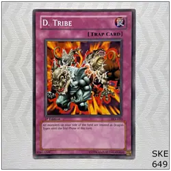 D. Tribe - SKE-050 - Common 1st Edition Yugioh - Image 1