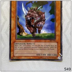 Mad Sword Beast - SKE-022 - Common Unlimited Yugioh - Image 2