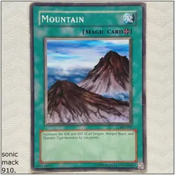 Mountain - SDJ-037 - Common Unlimited Yugioh - Image 1