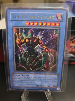 Yugioh TCG The Masked Beast LON-001 Ultra Rare MP - Image 1