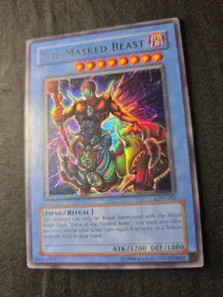 Yugioh TCG The Masked Beast LON-001 Ultra Rare MP - Image 3