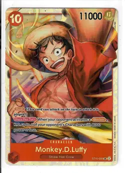 Monkey.D.Luffy (006) ST10-006 Ultra Deck: The Three Captains One Piece Foil LP - Image 1