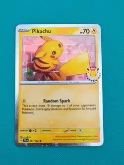 Pikachu Pokemon Day 2026 051/162 30th Anniversary Promo Pokemon TCG NM - Image 1