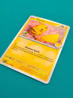 Pikachu Pokemon Day 2026 051/162 30th Anniversary Promo Pokemon TCG NM - Image 3