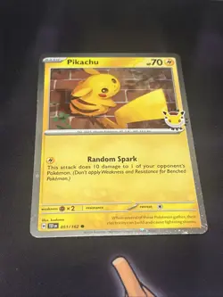 Pikachu Pokemon Day 2026 051/162 - 30th Anniversary Promo - Pokemon TCG - Image 1