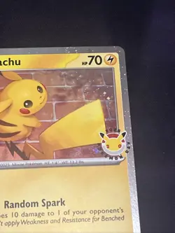 Pikachu Pokemon Day 2026 051/162 - 30th Anniversary Promo - Pokemon TCG - Image 3