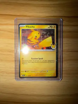 Pikachu Pokemon Day 2026 051/162 - 30th Anniversary Promo - Pokemon TCG - Image 1