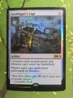 Grafdigger's Cage Foil Lp MTG Magic The Gathering 2020 M20 - Image 1