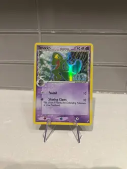 Treecko 77/100 Reverse Holo EX Crystal Guardians Pokemon Card LP - Image 1