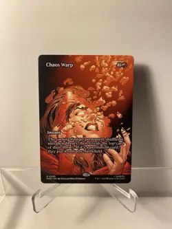 The Scarlet Witch (Foil) R 0368 + Chaos Warp 0069 Mythic Marvel Super Heroes MTG - Image 4