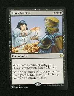 MTG Black Market (204/496) Jumpstart Set NM/Never Played - Image 1