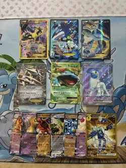 Pokemon Card Full Art Alt Art Fire Fire Kyogre Alakazam Venusaur - Image 1