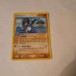 Pokemon TCG Swampert 27/100 Crystal Guardians Reverse Holo Rare 120HP - Image 2