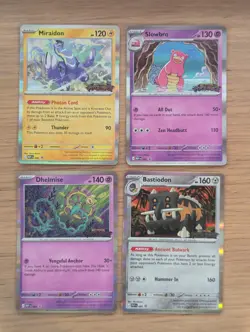 Pokemon TCG Pitch Black Prerelease Stamped Black Star Promos Complete Set - Image 1