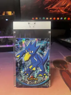Topps Pokemon TV Animation Vending Sticker Holo RARE #55 Golduck - Image 1