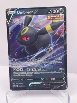 Umbreon V SWSH203 Holo Promo Sword & Shield Promo Pokemon Near Mint NM - Image 1