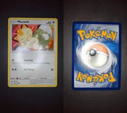 Meowth 147/214 Common Unbroken Bonds Pokemon Lightly Played - Image 1