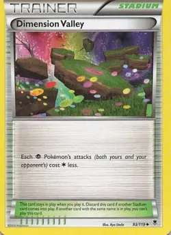 Dimension Valley 93/119 UC Phantom Forces Pokemon MP - Image 1