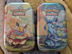 Pokemon TCG Prismatic Evolutions Poster Collection + Mini Tins (2) Sealed - Image 2