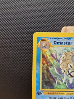Pokemon 1999 WOTC 1st Edition Fossil Omastar 40/62 - Excellent - Image 3