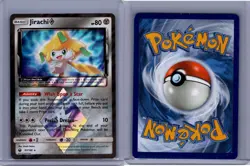 2018 Pokemon TCG Celestial Storm Jirachi #97/168 Holo Prism Star EX - Image 3