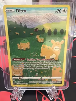 Pokemon TCG Ditto GG22/GG70 Full Art Ultra Rare Crown Zenith - Image 1