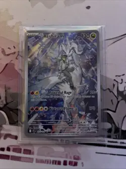 Pokemon N's Reshiram 167/159 Illustration Rare Full Art Holo - Image 1