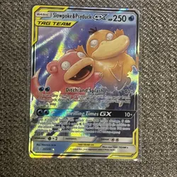 The Pokemon Company Slowpoke & Psyduck GX 35/236 Holo Ultra Rare (EN) - Image 1