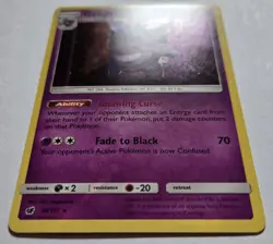 Pokemon TCG Gengar 38/111 Crimson Invasion Holo Rare 130 HP ENG - Image 3
