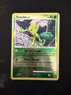 Treecko 79/100 Reverse Holo Stormfront Pokemon TCG - Image 1
