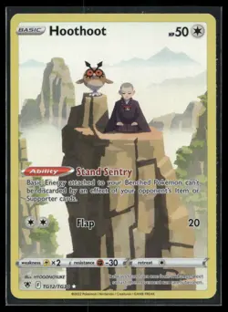 HOOTHOOT TG12/TG30 HOLO ASTRAL RADIANCE TRAINER GALLERY POKEMON HOLO NM/M - Image 1