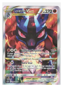 LUCARIO VSTAR SWSH291 HOLO PROMO SWORD & SHIELD PROMO POKEMON NEAR MINT - Image 1