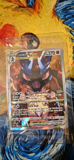 Pokemon TCG Lucario VSTAR SWSH291 Sword & Shield Promo Holo English 270HP - Image 1