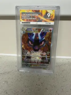 Pokemon Lucario VSTAR SWSH291 Black Star Promo Holo ACE 9 2023 Sword & Shield - Image 1