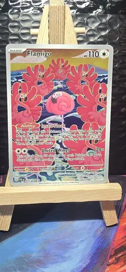 Pokemon TCG: Paldea Evolved Flamigo 227/193 - NM - Mint - Image 1