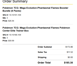 Pokemon Center ETB Mega Evolution-Phantasmal Flames Elite Trainer Box *PRESALE* - Image 2